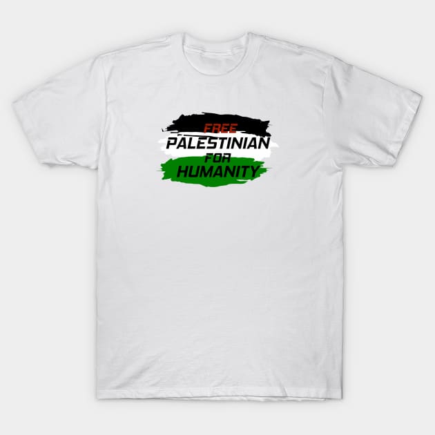 Free Palestine T-Shirt by Hafifit